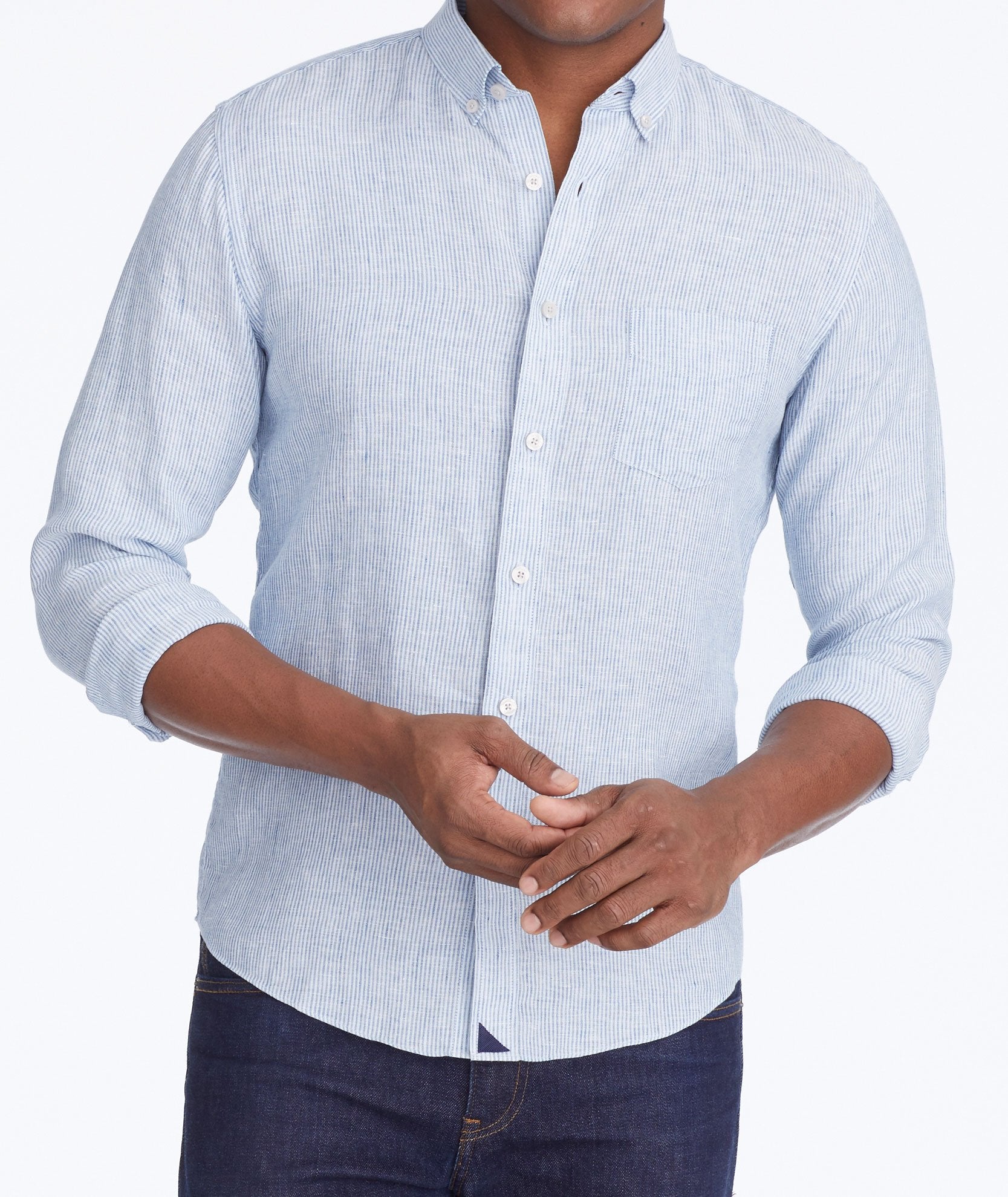 Wrinkle-Resistant Linen Tercos Shirt - FINAL SALE – guapitgt.ch